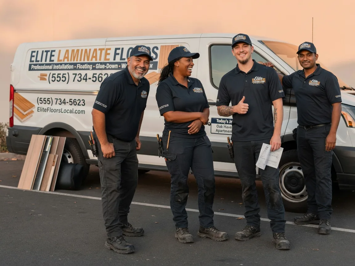 Laminate flooring installation company in Hewitt, WI